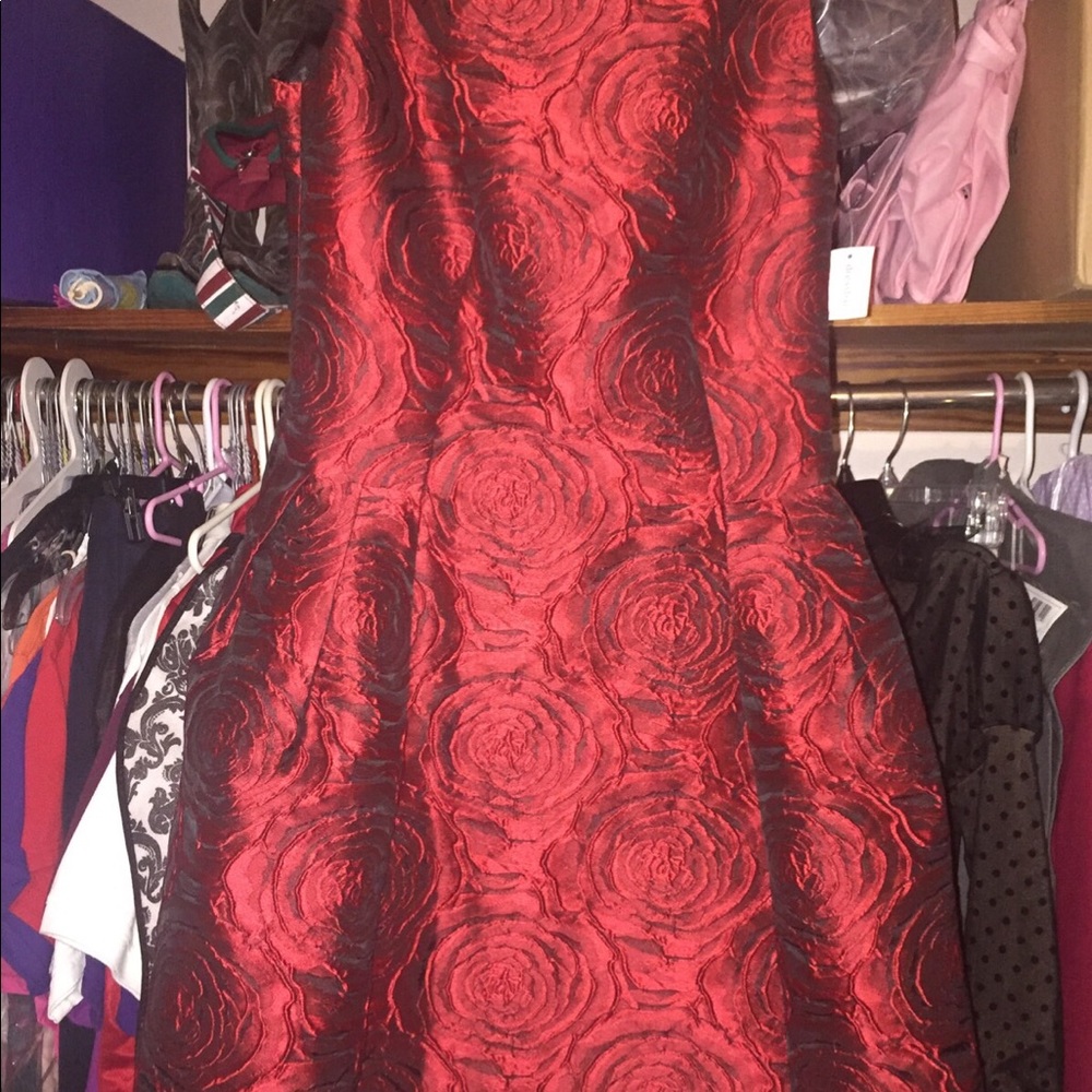 Red Cocktail Dress